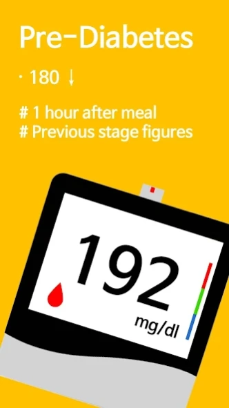 blood sugar tracker app  Screenshot