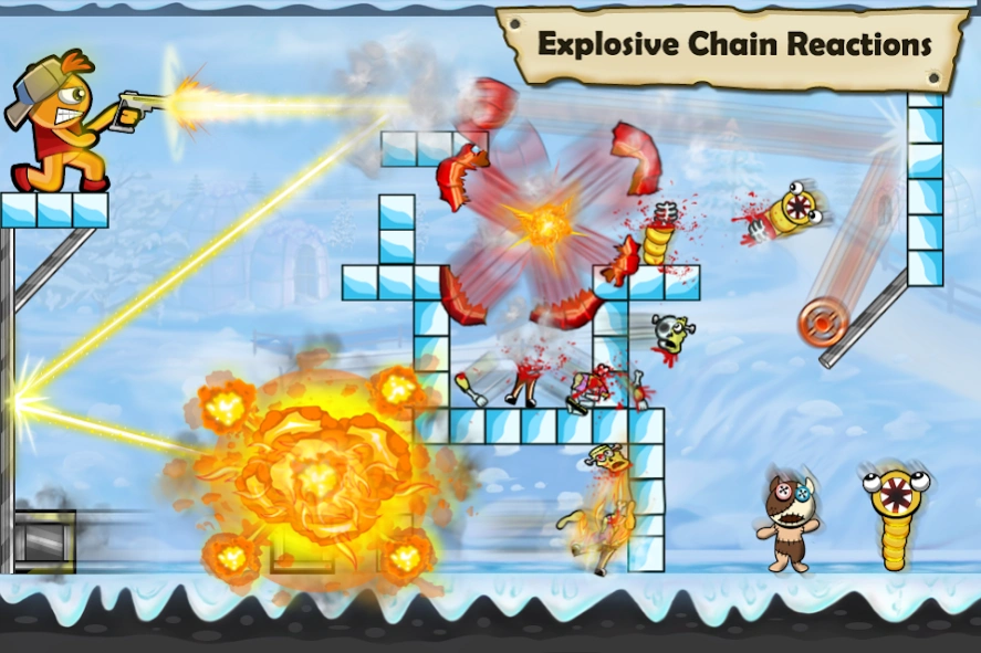 Bloody Monsters: Bouncy Bullet  Screenshot