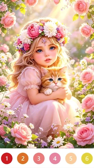 Blossom Color By Number 1.0.7 Screenshot
