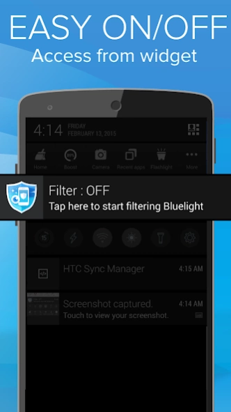 Blue Light Filter for Eye Care 1.1.1 Screenshot