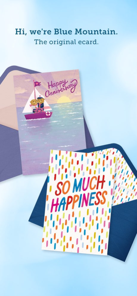 Blue Mountain Ecards 1.10.0 Screenshot