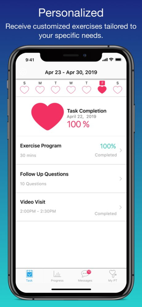 BlueJay Engage – Patient 8.1.7 Screenshot