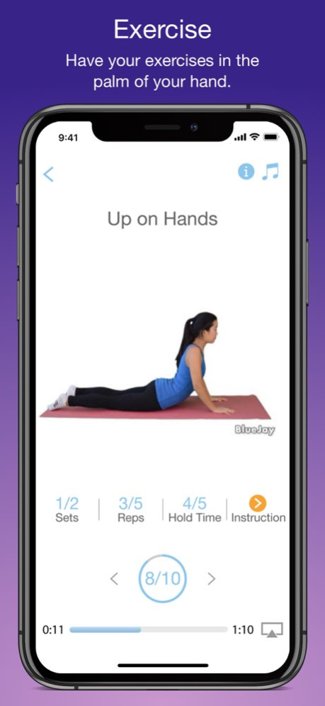BlueJay Engage – Patient 8.1.7 Screenshot