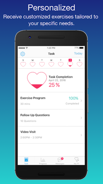 BlueJay Engage – Patient 8.1.7 Screenshot