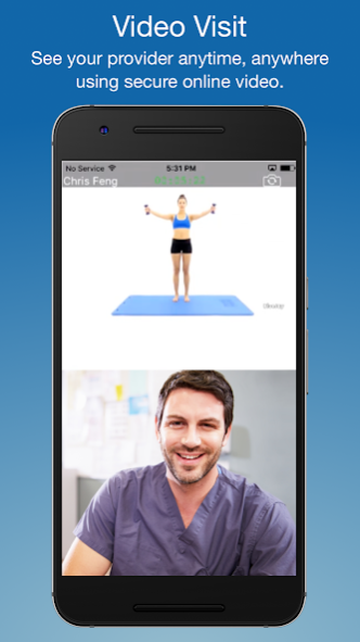 BlueJay Engage – Patient 8.1.7 Screenshot