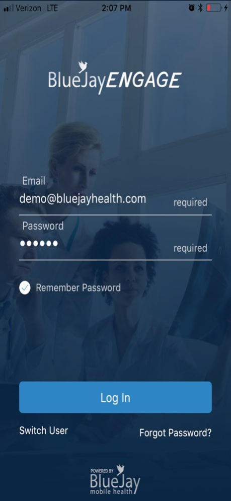 BlueJay Engage – Provider 7.10.0 Screenshot