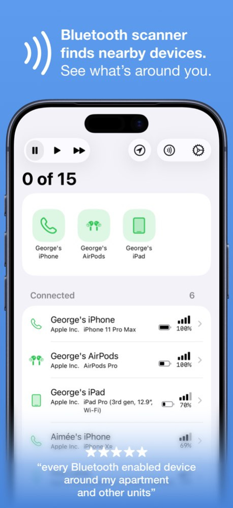 Bluetooth Inspector 1.7.9 Screenshot