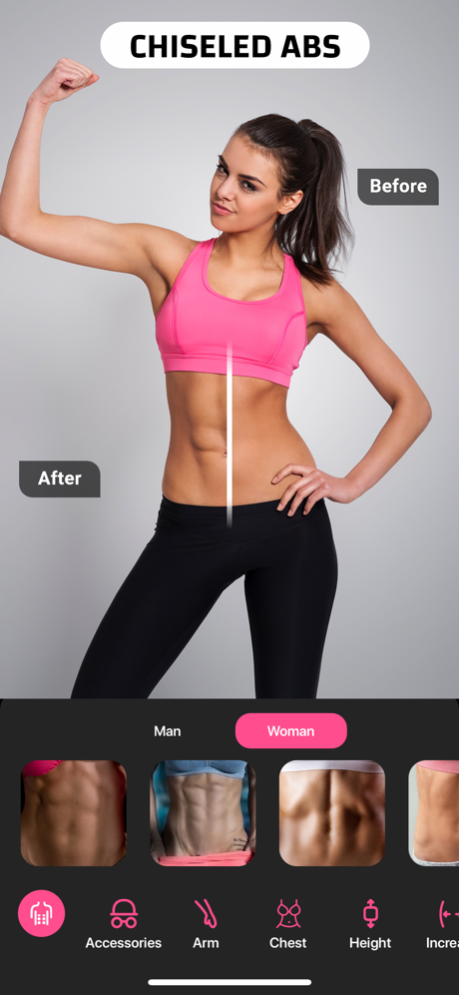 Body & Face Editor Visualizer 6.8 Screenshot
