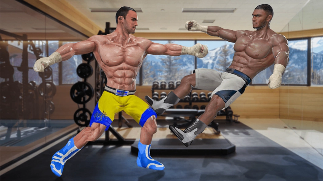 Bodybuilder Gym Ring Fight  Screenshot