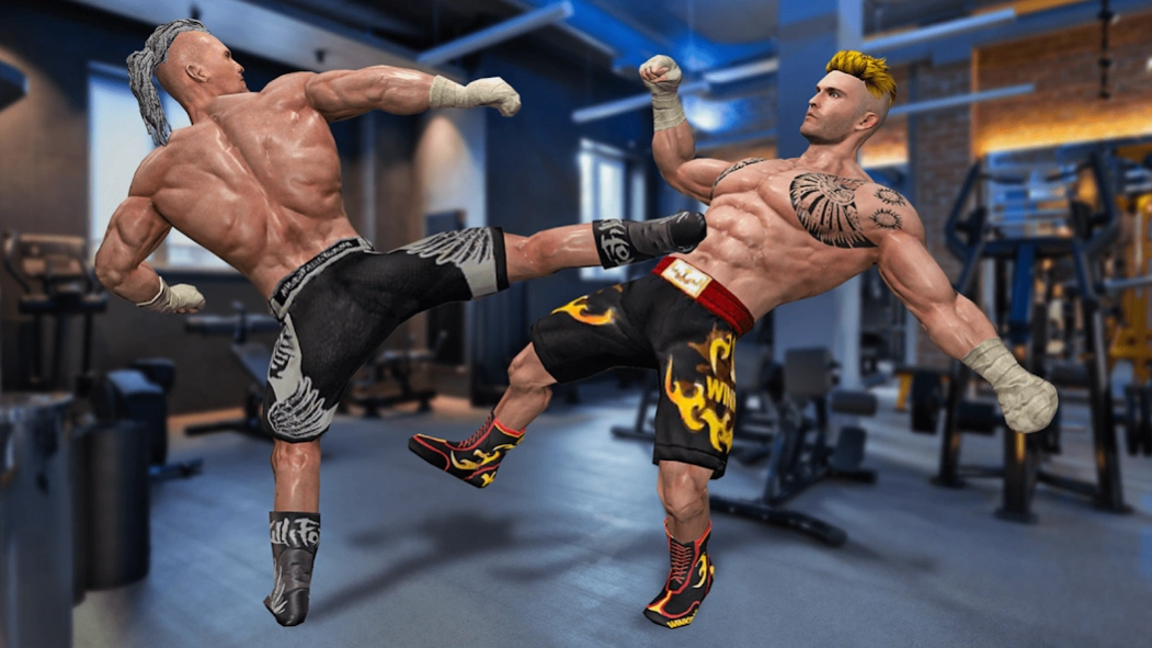 Bodybuilder Gym Ring Fight  Screenshot
