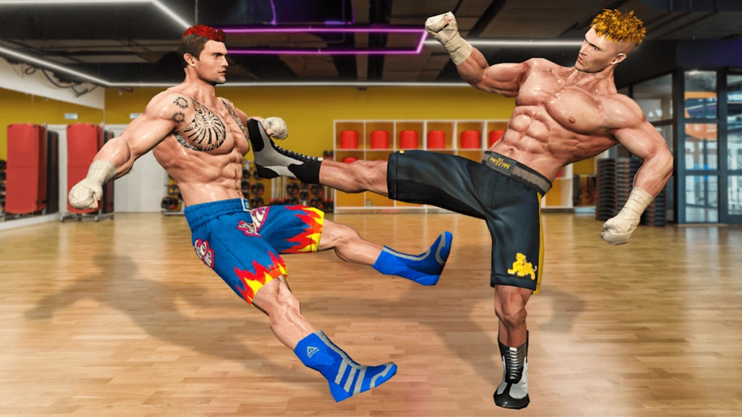 Bodybuilder Gym Ring Fight  Screenshot