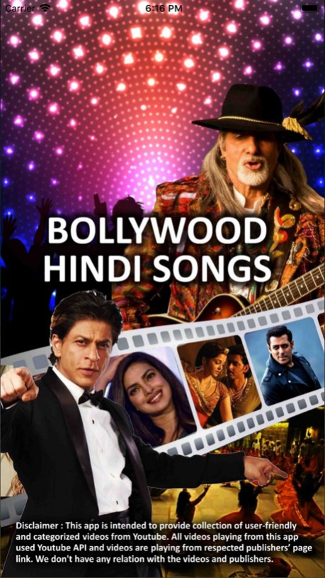 bollywood hindi film songs 1.3 Screenshot