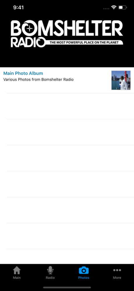 BOMSHELTER RADIO 3.5 Screenshot