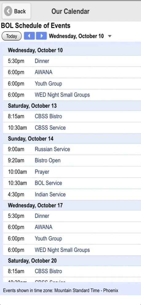 Book of Life Community Church 1.1.9 Screenshot