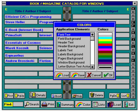 Book/Magazine Catalog 5.1 Screenshot