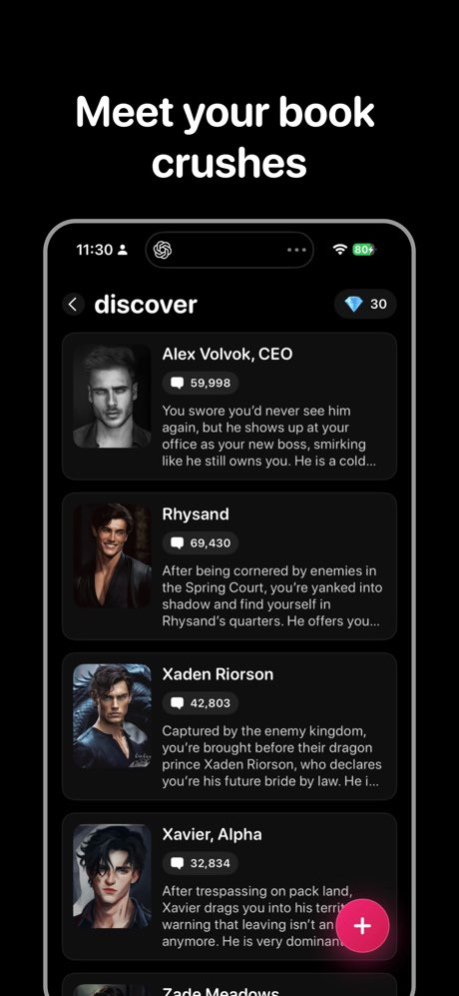 BookTok: Romance & Fandom 1.8 Screenshot
