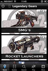 Borderlands 2 Guns Guide Pro 1.1 Screenshot