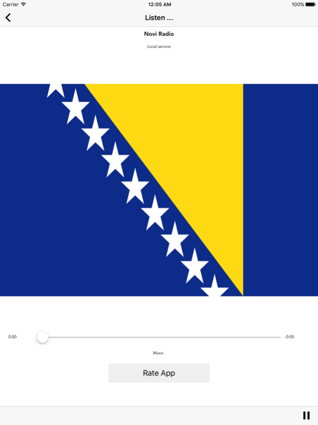 BOSNIA HERZEGOVINA RADIOS 18.4.3 Screenshot