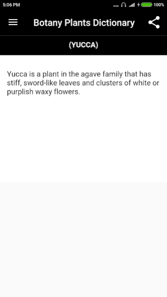Botany Plants Dictionary 2.1.2 Screenshot
