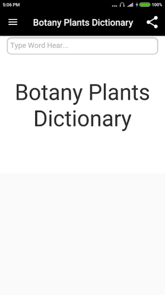 Botany Plants Dictionary 2.1.2 Screenshot