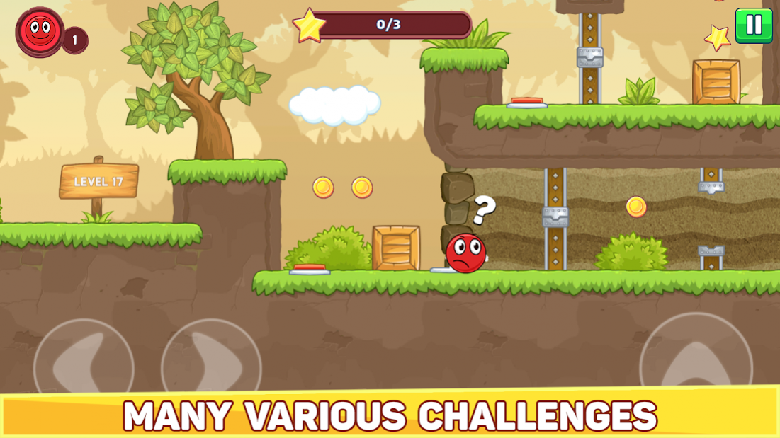 Bounce Ball 5 - Jump Ball Hero Adventure 3.9 Screenshot