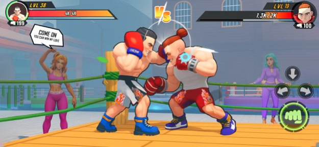 Boxing League Idle Clicker Sim 3.1 Screenshot