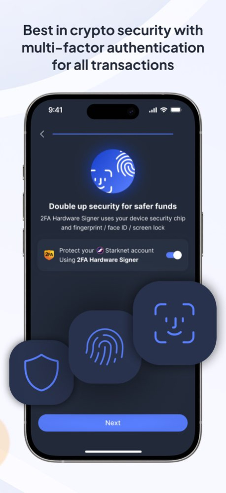 Braavos: BTC & Starknet Wallet 4.19.6 Screenshot