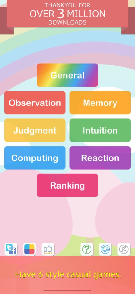 Brain Training, Know brain age 3.19.0 Screenshot