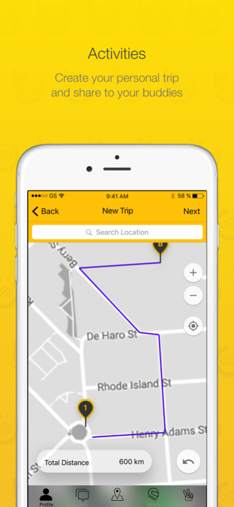 Brapper - Motorcycle App 2.1.2 Screenshot