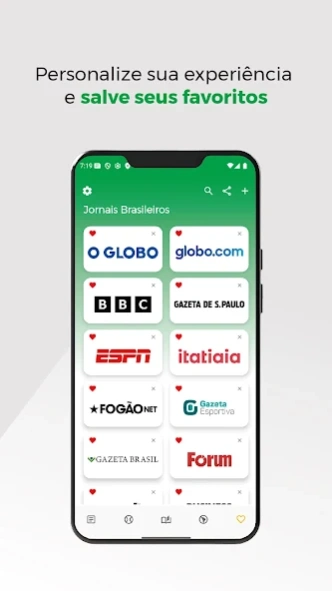 Jornais Brasileiros 30.4 Screenshot