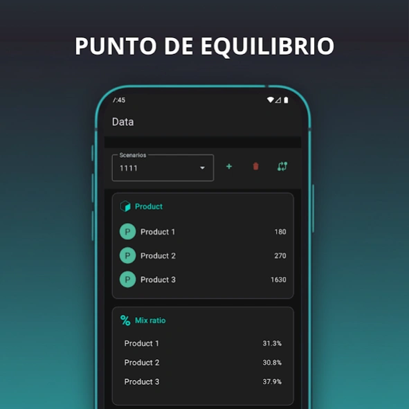 Break even Point  Screenshot