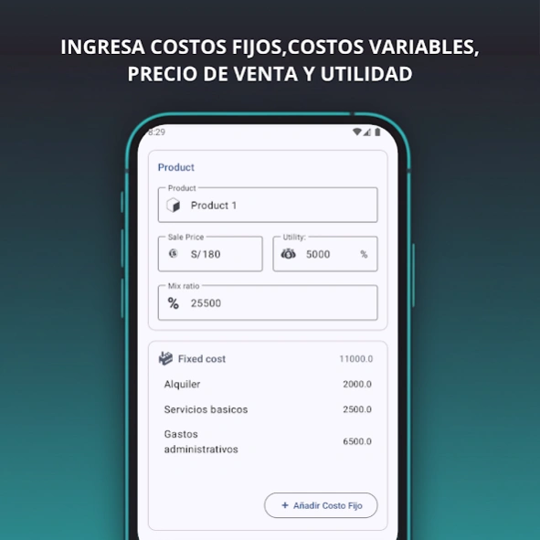 Break even Point  Screenshot