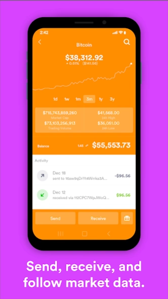 BRD Bitcoin Wallet Bitcoin BTC 4.18.0 Screenshot