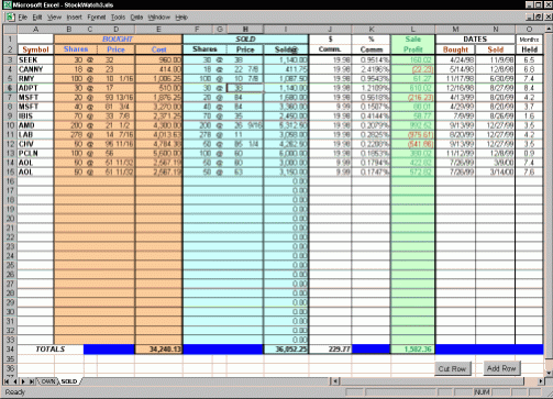 StockWatch 8.0 Screenshot