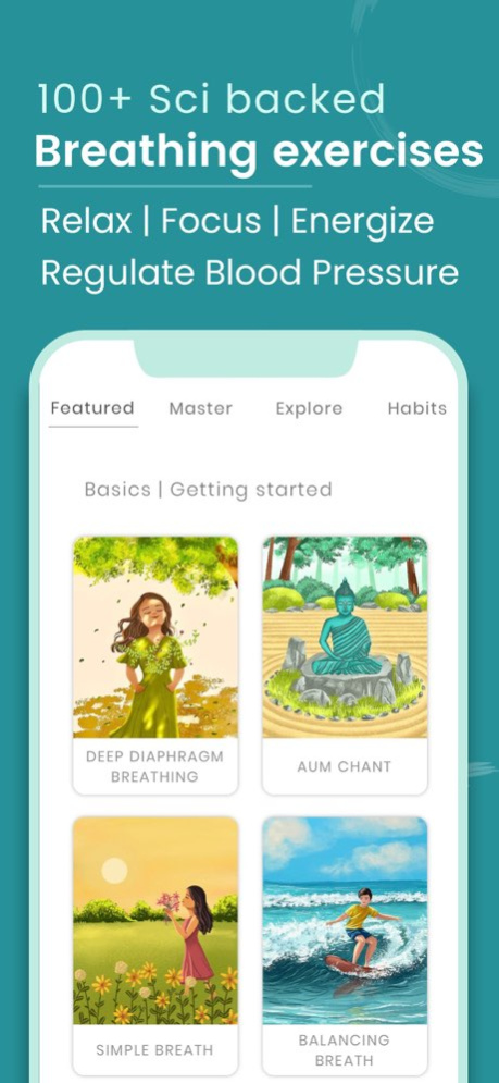 Mindbreath : Breathing & HRV 2.8.0 Screenshot