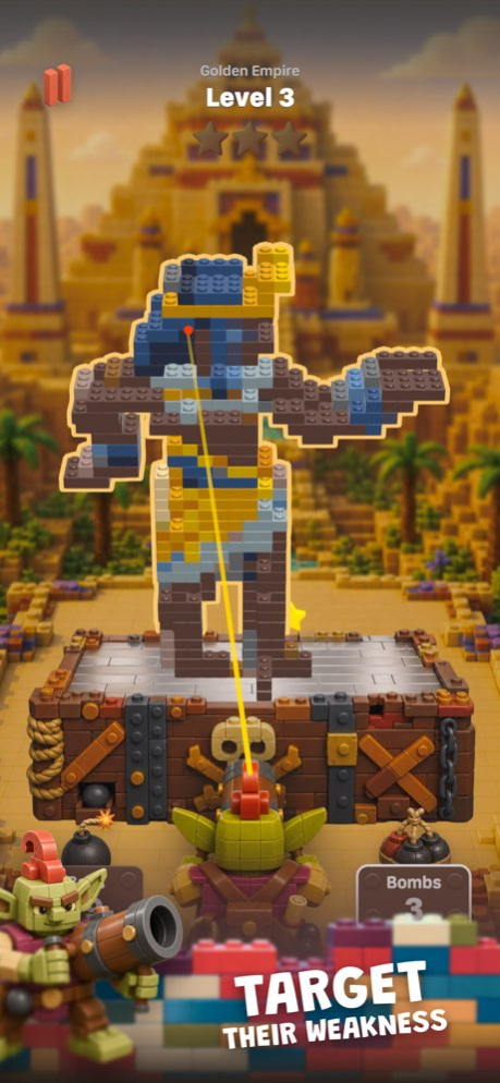 Brickdown: Tower Smash  Screenshot