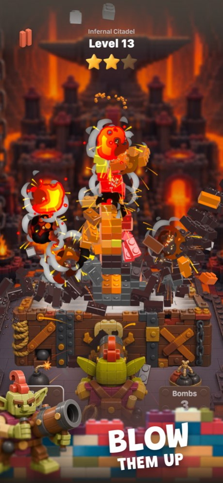 Brickdown: Tower Smash  Screenshot