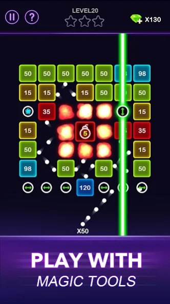 Bricks Block - Ball Crusher 2.3 Screenshot