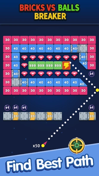 Bricks vs Balls Breaker 2.4.5 Screenshot