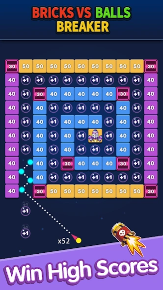 Bricks vs Balls Breaker 2.4.5 Screenshot