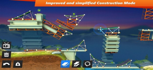 Bridge Constructor Stunts 5.0 Screenshot