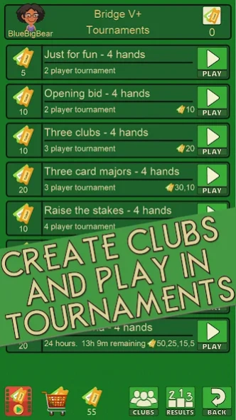 Bridge V+ fun bridge card game 5.67.160 Screenshot