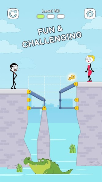 Bridge Stickman - Love Rescue 1.1.2 Screenshot