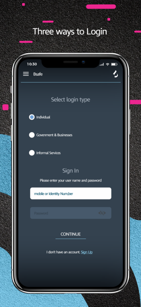 BSafe Botswana 1.4 Screenshot