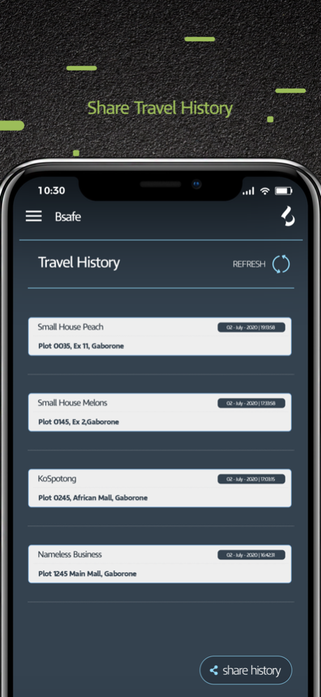 BSafe Botswana 1.4 Screenshot