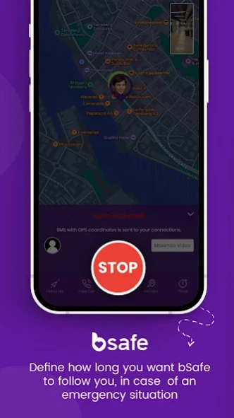 bSafe - Never Walk Alone 4.6.1 Screenshot