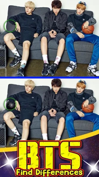 BTS - Kpop Find The Difference 0.1.2 Screenshot