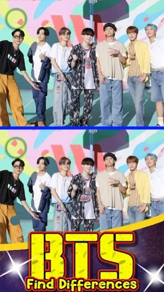 BTS - Kpop Find The Difference 0.1.2 Screenshot