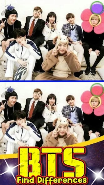 BTS - Kpop Find The Difference 0.1.2 Screenshot