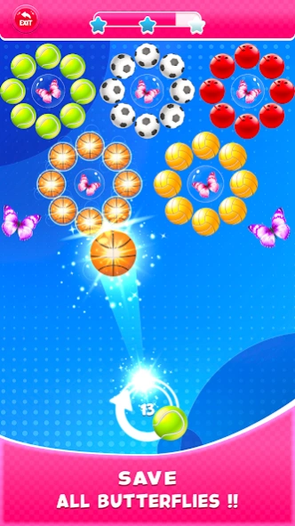 Bubble Ball Shooter Games 10.6 Screenshot